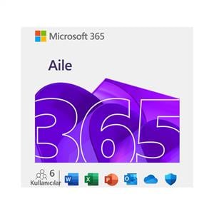 ONLINE MICROSOFT 365 AİLE (6 Kullanıcı -1 Yıl ) ( Dijital İndirilebilir Lisans )